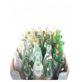 Soda - Mixed Vtg Soda Bottles (Coke, Tab,7UP