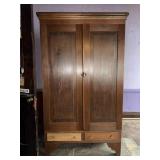 American Cherry Wardrobe w Refitted Interior