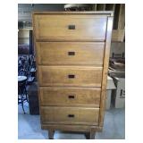 Staverton Deco Oak Lift Door Shelving Unit1 of 2