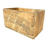 Fuller & Fuller Chicago Wood Drugist Crate