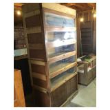 Lg Barrister Style Built-in Sectional Display Case