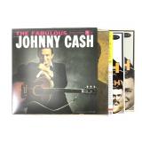 4xV Johnny Cash w Original 1950s SUN Records