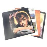 Vtg 70s David Bowie 3LPs + Hunky Dory 1990