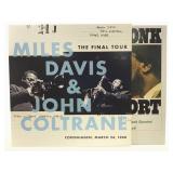 Davis Monk Coltrane 2x LP Newport & Copenhagen