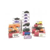 21 German VEB Minicar Toy Cars Tanks Buses