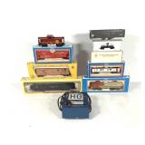 HO Scale Locomotive, Cars, Transformer +