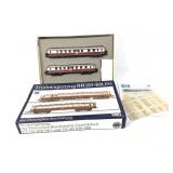 2 German Piko HO Train Rail Cars BR 185 & 195