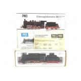 3 German Piko HO Train Steam Locomotive BR 55 25-5