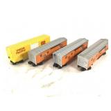 4x Lionel Box Car Lot