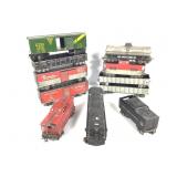 Marx O-Gauge Prewar Engine, Tender & 10 Cars