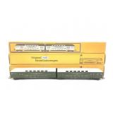 3 German Piko Prefo HO Train Set Dbl Decker DR
