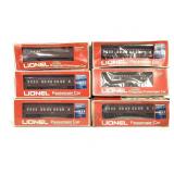 6x Lionel O-Gauge Pennsylvania Passenger Cars w/Bx