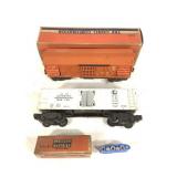 Lionel # 3656 Cattle Car  & 3472 Milk Car +