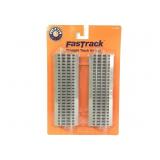 4x Lionel FasTrack Straight Sections - New