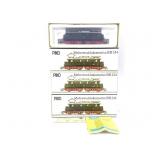 3 German Piko HO Train Locomotive BR 244