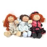 3pcs Cabbage Patch Kids - 1979, 78, X Roberts