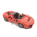 Lego Classic Red Ferrari Assembled