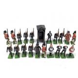 20 Britians Metal Toy Figures RM Scots Hylander +