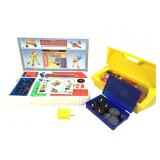 Builderific Set  Erector Tool Bx w 20+ Pcs & Wheel