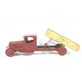 Early 20th C Pressed Steel Toy Dump Truck