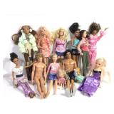 13 Mixed Barbie - Bratz  - Misc. Dolls