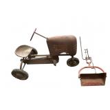 BMC Heavy Duty Senior Pedal Tractor w/ Attachment