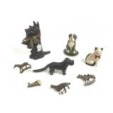 Cast Iron Animal Figures, Nutcracker & Door Stop