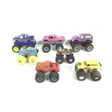4 Matchbox Super Chargers Monster Trucks + 3