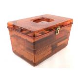 Gilbert Erector Set Parts in Parts Box