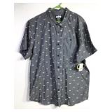 Short Sleeve Button Down DC Batman Shirt