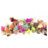 Collection of Trolls Dolls - 1980s +