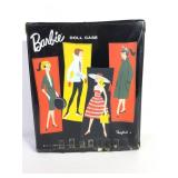 VTG 1961 Barbie Ponytail Case w Midge & Barbie