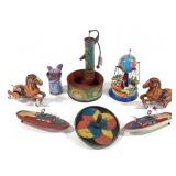 Tin Litho Childrens Toys
