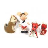 Vtg Alvin & the Chimpmunks Doll, Topo Gigio +