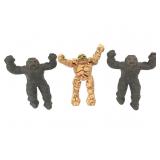 2 Hasbro Magnokor 1 Granite Inhumanoids Action Fig