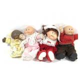 4Pcs Cabbage Patch Kids - 1982, Xavier Roberts +