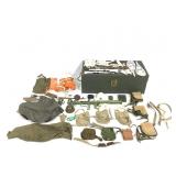 Hasbro GI Joe 30 + Accesories & Wooden Foot Locker