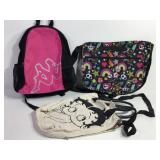 Betty Boop Tote Bag + Kappa & Yak Pak Bags