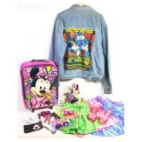 WD Mickey Minnie Denim Jacket Watch Suitcase +