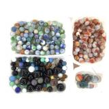 Bx Assorted Translucent Opaque Marbles18 Shooters