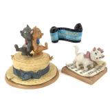 WDCC Disney Aristocats 3x Figurines w COAs