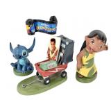 WDCC Disney Lilo & Stitch 3x Figurines w COAs