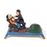 Cast Iron The Dentist Mechanical Bank