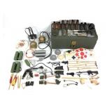 Hasbro GI Joe Wooden Foot Locker & 20 + Accesories