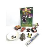 NOS Power Ranger Zach Swatch Qrtz Watch 4 Toy Car+