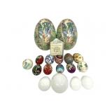 Peter Rabbit Easter Egg & Other Painted Eggs