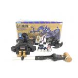 Batman Batwing Battery Operated Action Toy Blue Bx