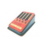Wolverine Tin Litho Toy Adding Machine Mid 20th C