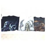Skeleton - Grim Reaper T-Shirts - 3 Total