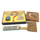 Knapp Electric Questioner Backgammon Dominoes +